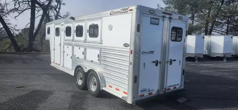 used Horse Trailers Cimarron Trailers  for sale, in Auburn, CA Thumbnail 4