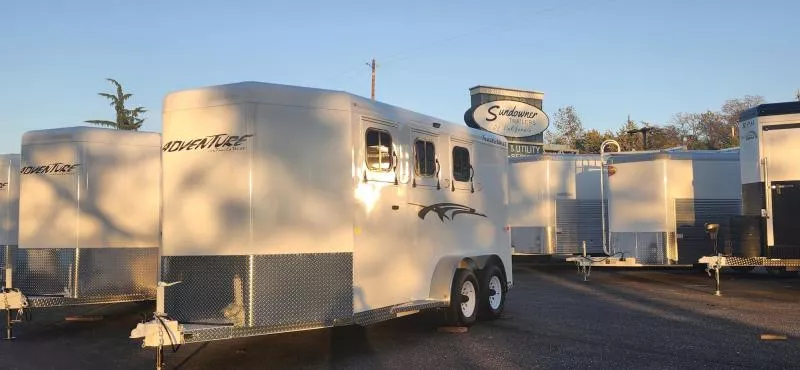 2026 Trails West BP 3H ADVENTIRE MX Horse Trailer
