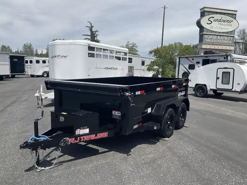 2025 R & J Trailers Inc 6 X 10 DUMP 7K 2' SIDE Dump Trailer