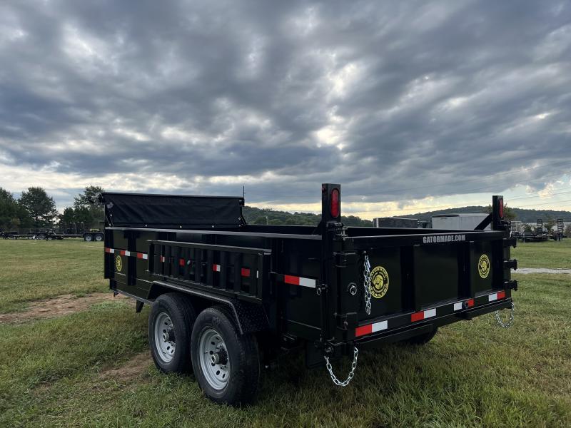 14ft 14k Bumper Pull Dump Gatomade Trailer