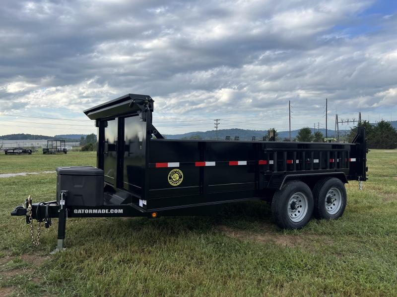 14ft 14k Bumper Pull Dump Gatomade Trailer