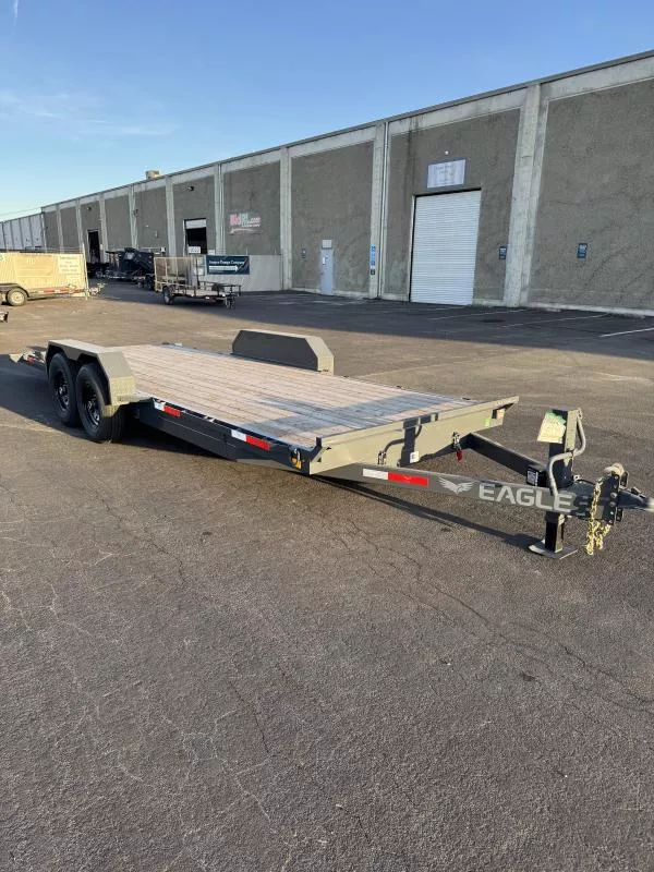 2026 Eagle 7' x 20' Heavy Duty Blackhawk 14K Tandem Axle Tilt Trailer