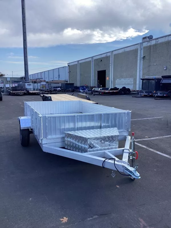 2026 Eagle Trailers Sterling Aluminum 6'x10' Dump Trailer