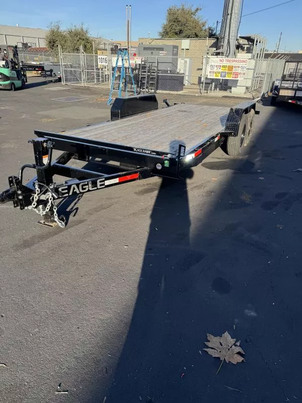 2026 Eagle 7' x 18' Heavy Duty	Blackhawk	14K	Tandem Axle	Tilt Trailer