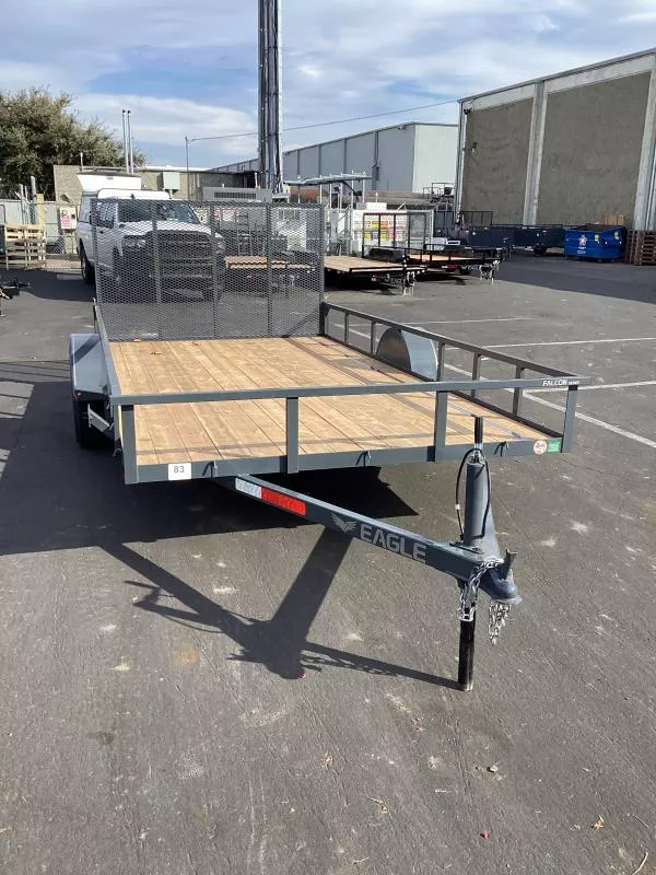 2026 Eagle Trailer FS714SA Utility Trailer