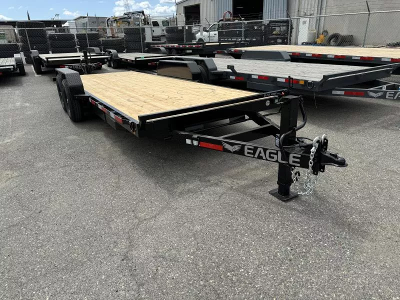 2026 Eagle 7' x 20' Heavy Duty Blackhawk 14K Tandem Axle Tilt Trailer