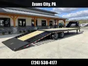2025 Sure-Trac 102x22+10' Gooseneck Hydraulic Dovetail Deckover Trailer 22500# GVW ST-HBD10232-225G
