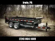 2026 Moritz International TORSION SUSPENSION DEXTER AXLES * 24" SIDES * I-BEAM FRAME DLBH610-14-16