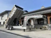 2027 Nordtek Trailers 7x16' Gooseneck Aluminum High Side Dump Trailer 16000# GVW DMP-HD-2SA16K-GN