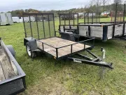 2002 Other 5x8' Single Axle Utility Landscape Trailer 2900# GVW