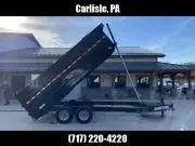 2026 Sure-Trac 7x16' Pro Series 15400 GVW 48" HIGH SIDES * TELE HOIST * 7GA FLOOR * I-BEAM FRAME ST-