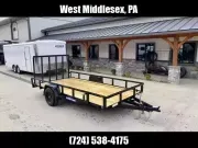2027 Sure-Trac 7x12' Utility Landscape Trailer 5000# GVW ST-UTT8212-050