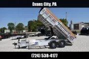 2025 Nordtek Trailers 7x16' 21000# Aluminum Dump Trailer DMP-HD-3SA21K-BP-82x16-HS3