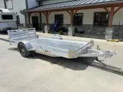 2026 H&H 6.5x14' 2990 GVW * Low Side * ALUMINUM FLOOR * BI FOLD GATE * H7814LSA-030