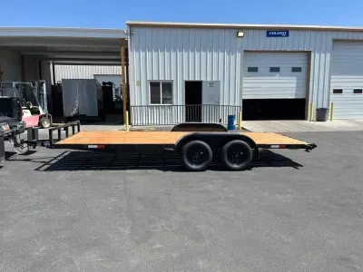 2025 GMS 7 x 18 GMS Flat Bed Trailer 7K - Tandem