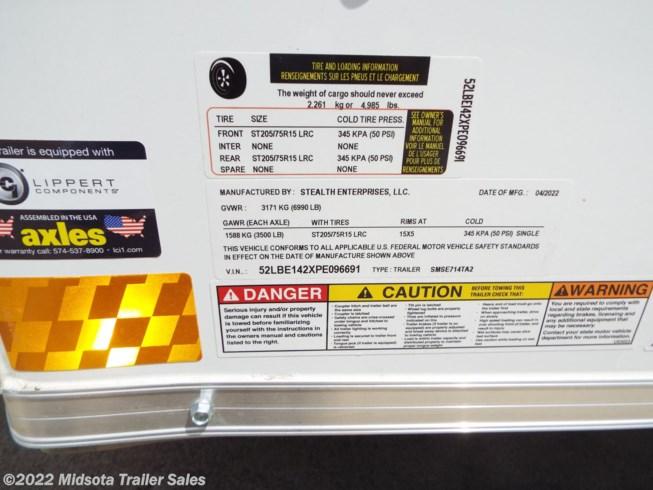 new Cargo (Enclosed) Trailers Stealth Trailers  for sale, in Avon, MN Thumbnail 13