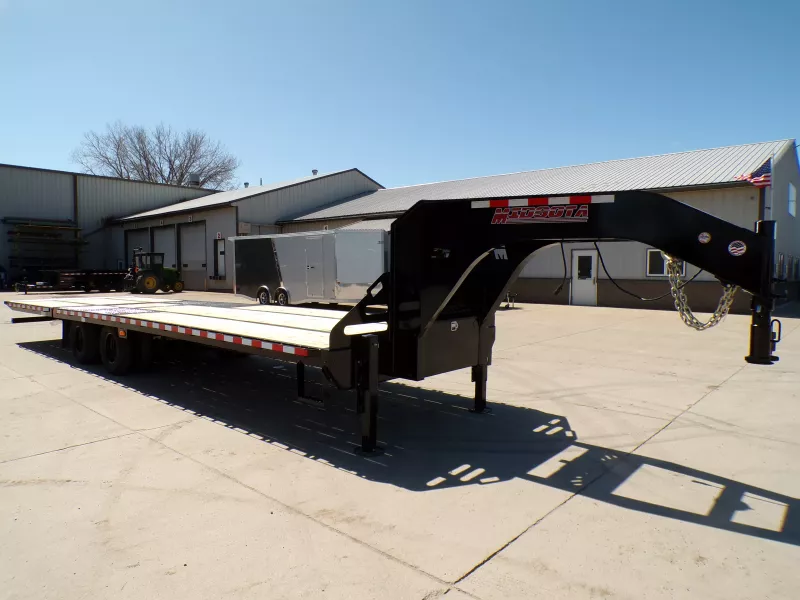 2025 Midsota FBGN-HB32-25.9K-Flatbed Trailer-489 