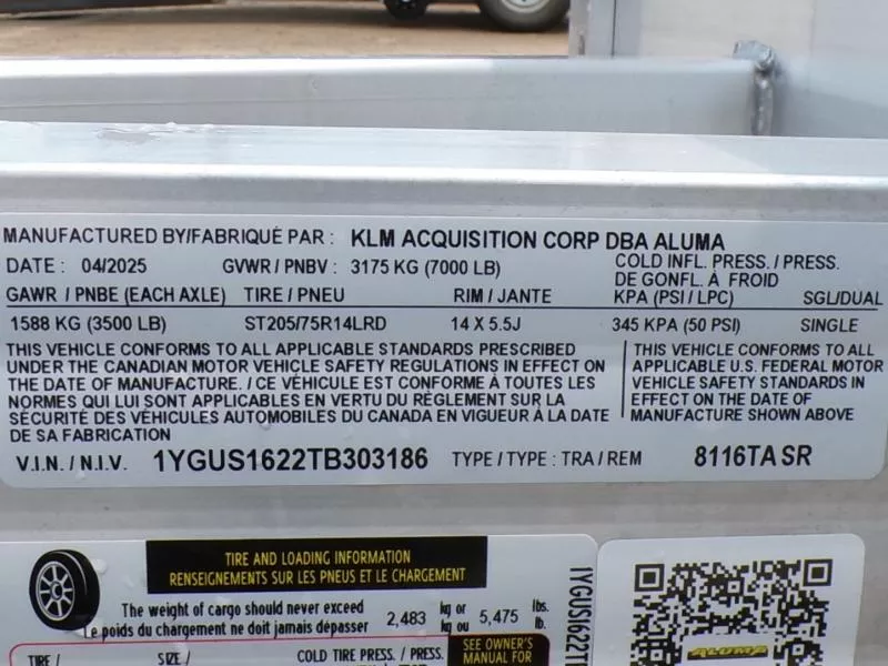new Utility Trailers Aluma  for sale, in Avon, MN Thumbnail 11