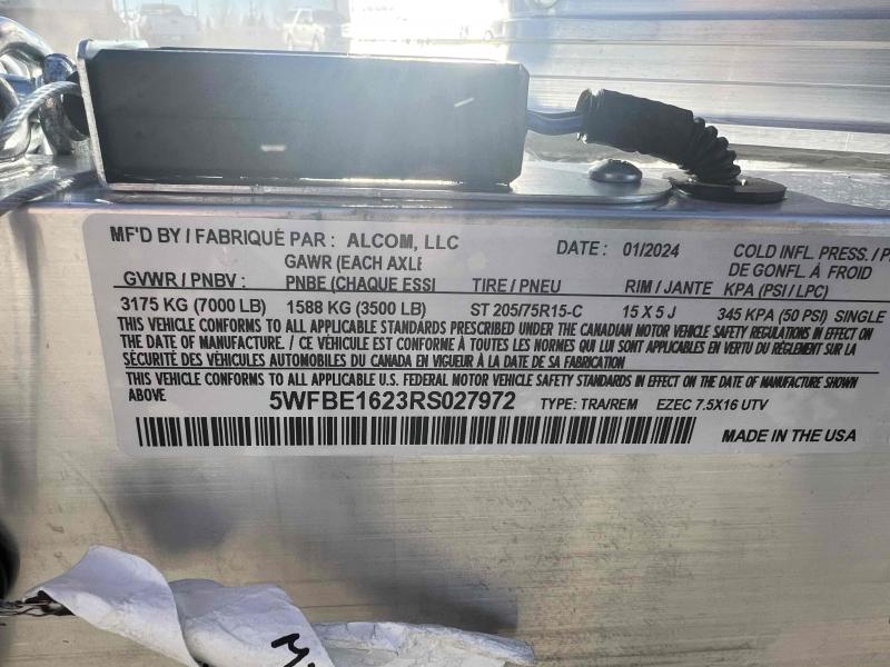 new Cargo (Enclosed) Trailers E-Z Hauler  for sale, in Avon, MN Thumbnail 17