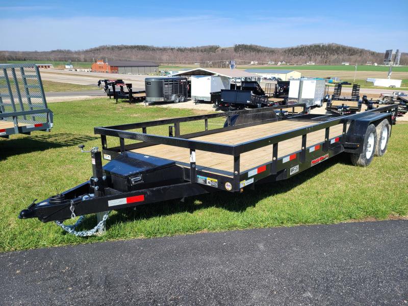 2022 Trailerman Utility 82 x 20 HD, tandem, 10K axles 2022 Trailerman Utility 82 x 20 HD, tandem, 10K axles