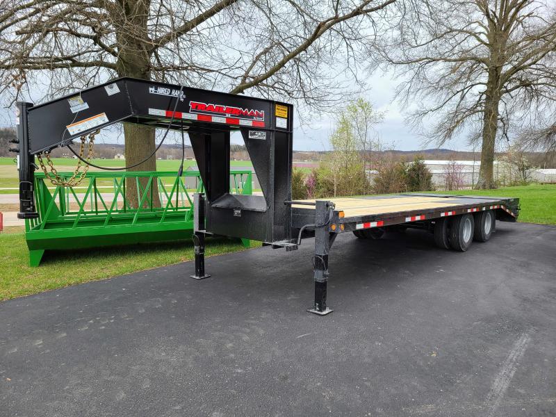 2022 Trailerman Gooseneck, low profile colossal dove, 8.5 x 20+5,24k, black #532