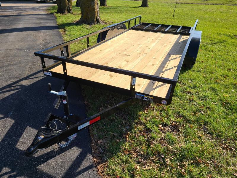 2022 Trailerman 82 x 18 tandem axle, 7k, black 2022 Trailerman 82 x 18 tandem axle, 7k, black