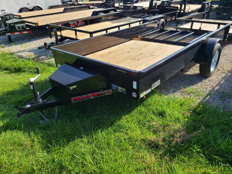 2022 Trailerman 76 X 12 SOLID SIDE SINGLE AXLE, 3K 2022 Trailerman 76 X 12 SOLID SIDE SINGLE AXLE, 3K