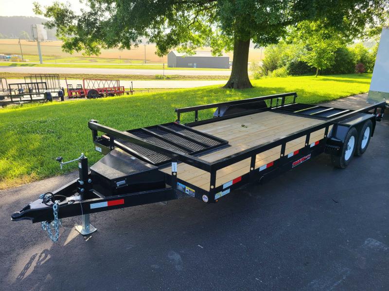 2022 Trailerman 82 X 20 TUBE TOP HD 10k TANDEM AXLE, 5' SPRING GATE, 5' WIDE SIDE GATE 2022 Trailerman 82 X 20 TUBE TOP HD 10k TANDEM AXLE, 5' SPRING GATE, 5' WIDE SIDE GATE
