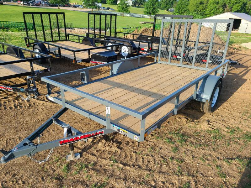 2022 Trailerman 76X12 TUBE TOP, SINGLE 3K AXLE, GRAY 2022 Trailerman 76X12 TUBE TOP, SINGLE 3K AXLE, GRAY