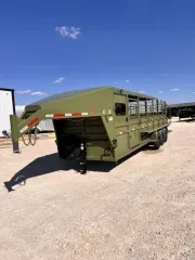 2024 Apex  28Ft Livestock Trailer 