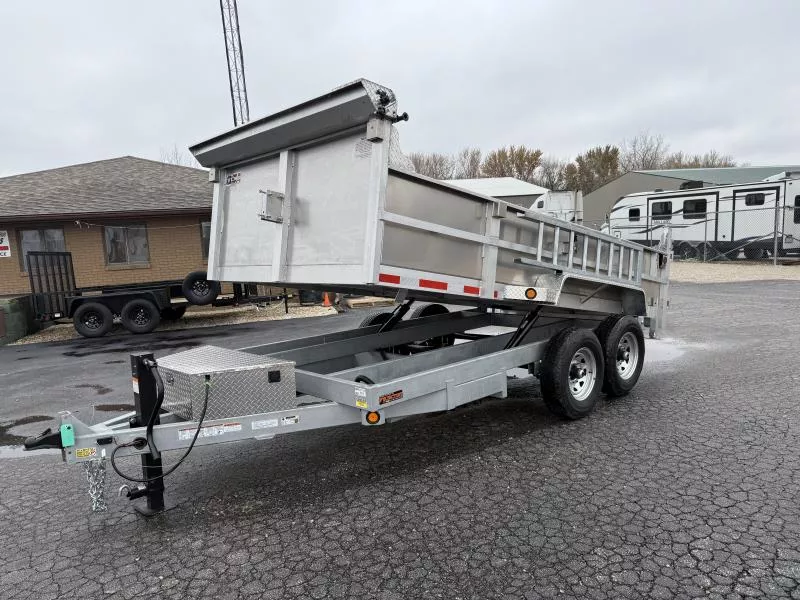 2026 Quality Steel And Aluminum 8314AL14K Dump Trailer