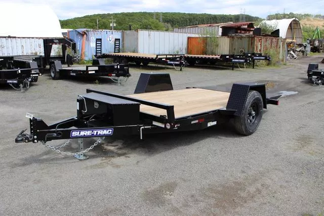 2025 Sure-Trac 6.5X12 7.8k Single Axle Tilt Equipment Trailer