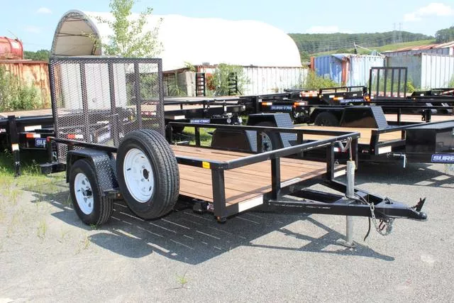 2018 Sure-Trac USED! 6x10 Tube Top Utility Trailer