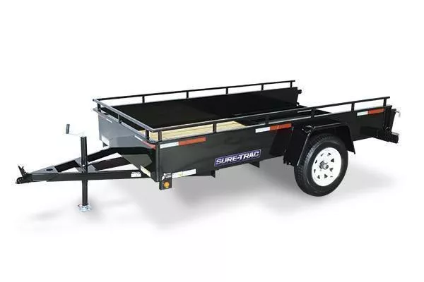 2026 Sure-Trac 6x12 Steel High Side Utility Trailer
