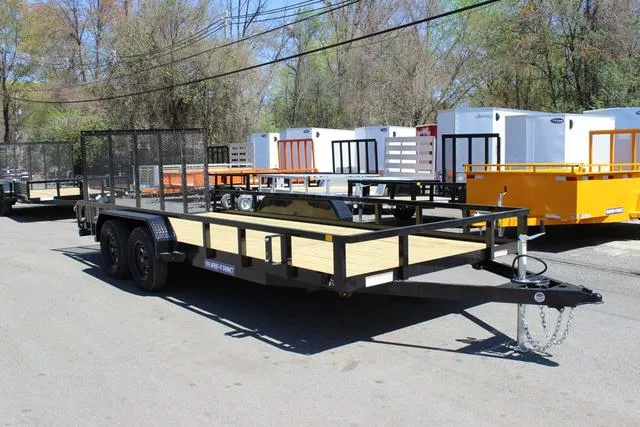 2025 Sure-Trac 7x18 7K Tube Top Utility Trailer