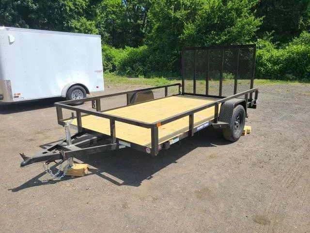 2026 Sure-Trac 7x12 Tube Top Utility Trailer