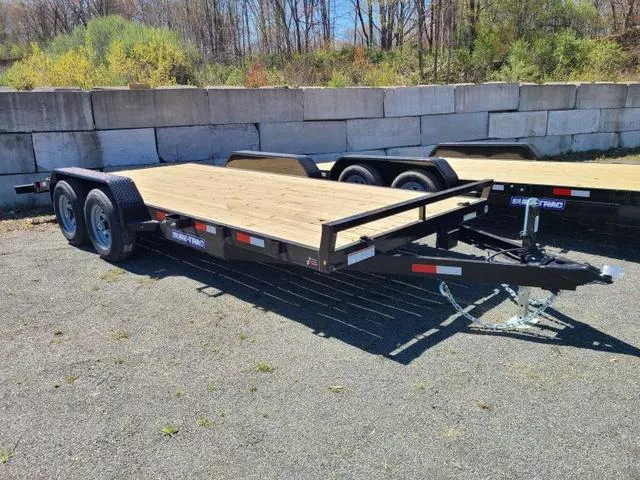 2026 Sure-Trac 7x18 10K Wood Deck Car Trailer