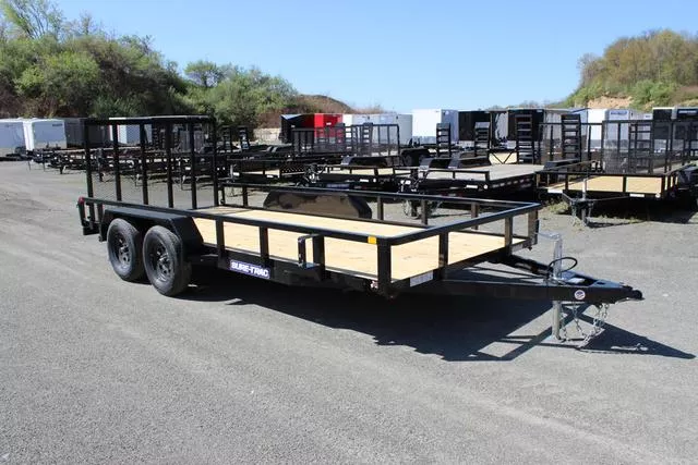 2026 Sure-Trac 7x16 Tube Top Utility Trailer