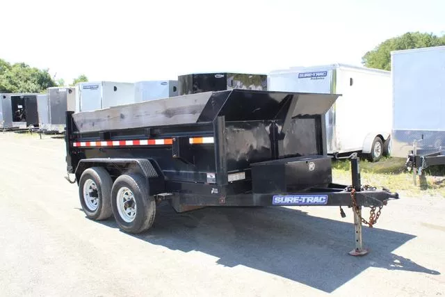 2017 Sure-Trac USED! 6x10 10K LowProfile Dump Trailer
