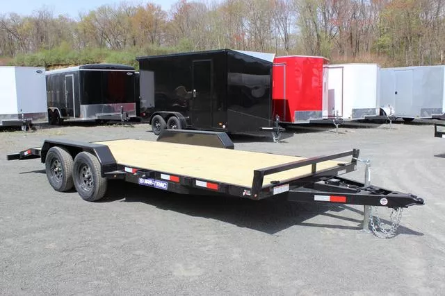 2026 Sure-Trac 7x18 7K Wood Deck Car Trailer