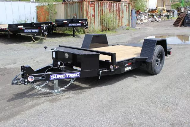 2026 Sure-Trac 5x10 6K Single Axle Tilt Equipment Trailer