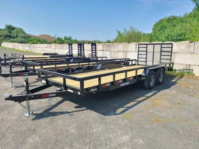 2026 Sure-Trac 7x20 7K Tube Top Utility Trailer UPG GATE