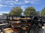 2026 Iron Panther Trailers 7X14 3k Single Axle Utility Trailer UT508