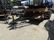 2026 Iron Panther Trailers 7X14 7k Tandem Axle Utility Trailer UT246