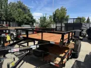 2026 Iron Panther Trailers 7X14 7k Tandem Axle Utility Trailer UT246