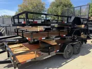 2026 Iron Panther Trailers 7X14 3k Single Axle Utility Trailer UT508