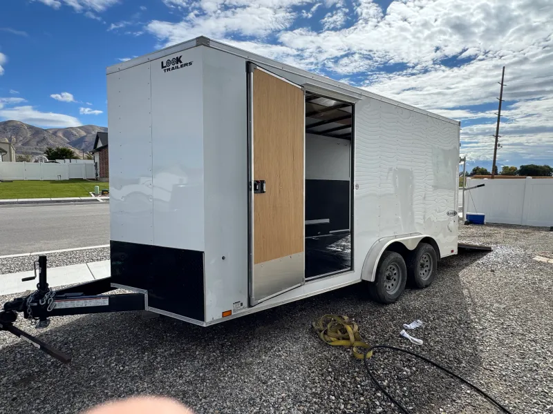 2022 Look Element Enclosed Trailer 7.5X16