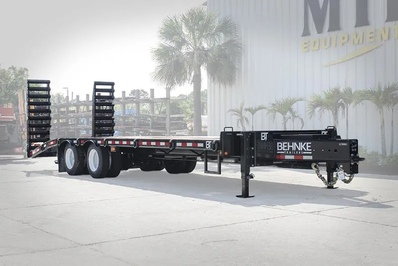 2026 Behnke Heavy Duty Flatbed 30,000 lb Flatbed Trailer