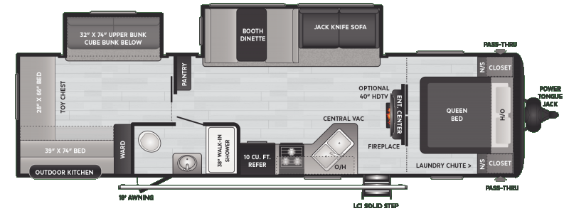 2021 Keystone RV 318BR Hideout Travel Trailer 2021 Keystone RV 318BR Hideout Travel Trailer
