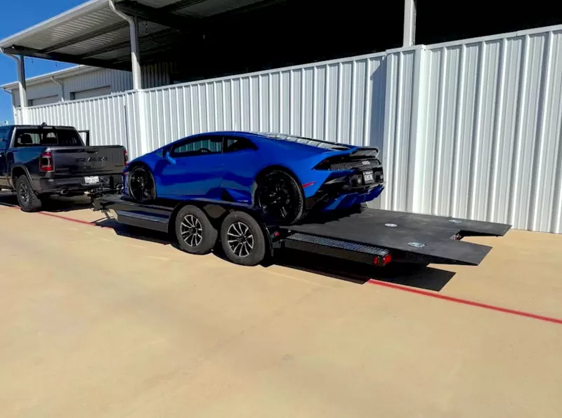 LIKE NEW 78" X 20' FULL TILT DECK IN HOUSTON TEXAS